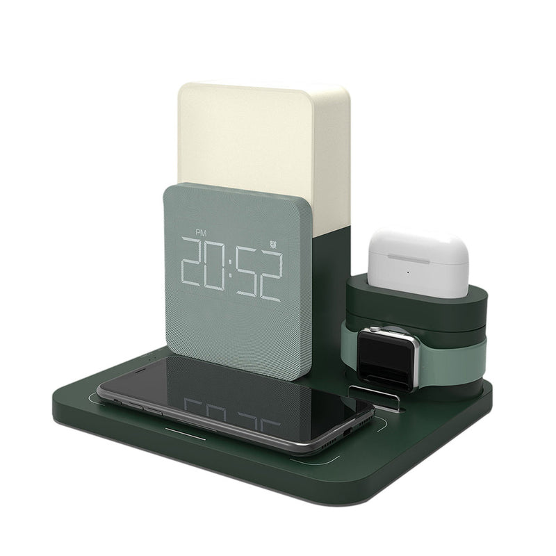 Premium Multi-Function Qi Wireless Charging Stand - Fast 10W Wireless Charger