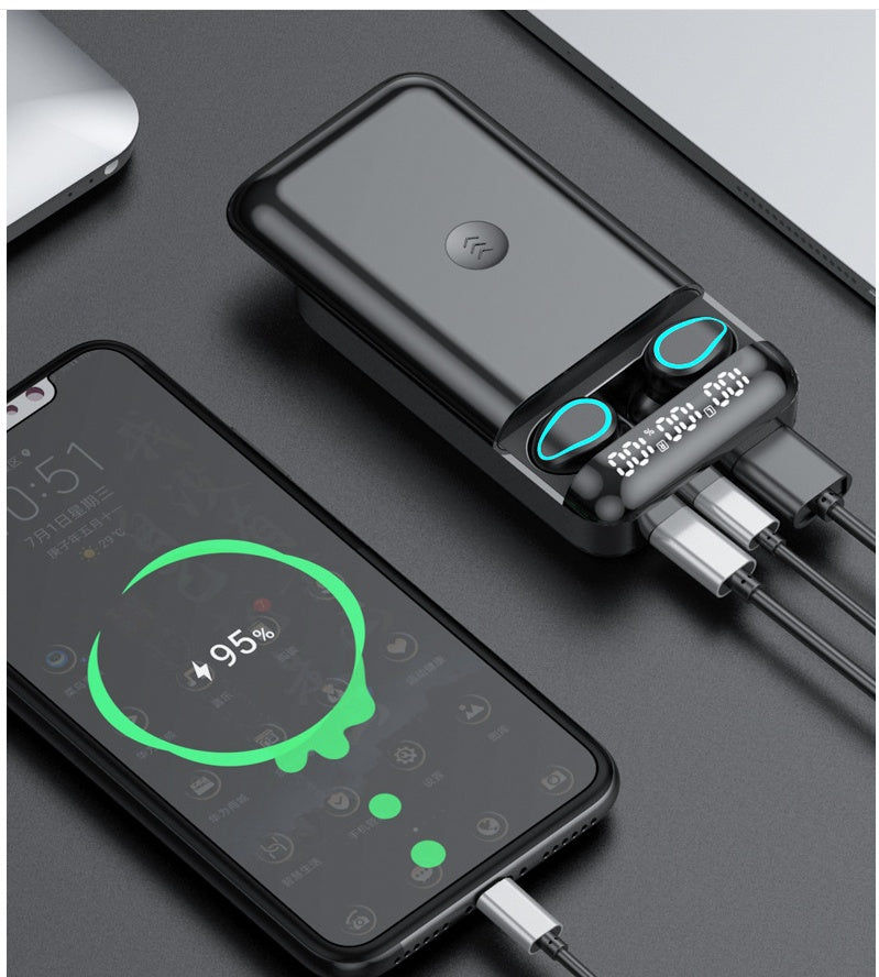 Premium Wireless Bluetooth Earbuds - Invisible In-Ear Sports Headphones with NFC & Voice Control