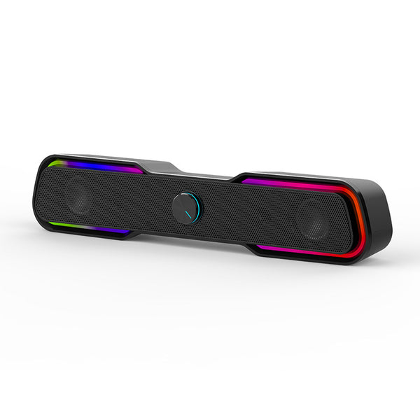 RGB Gaming Speaker System - Wired Multimedia Subwoofer for PC, Laptop & Mobile