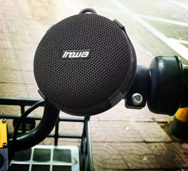Waterproof Bluetooth Speaker - Portable 5W Wireless Audio with Suction Cup Mount