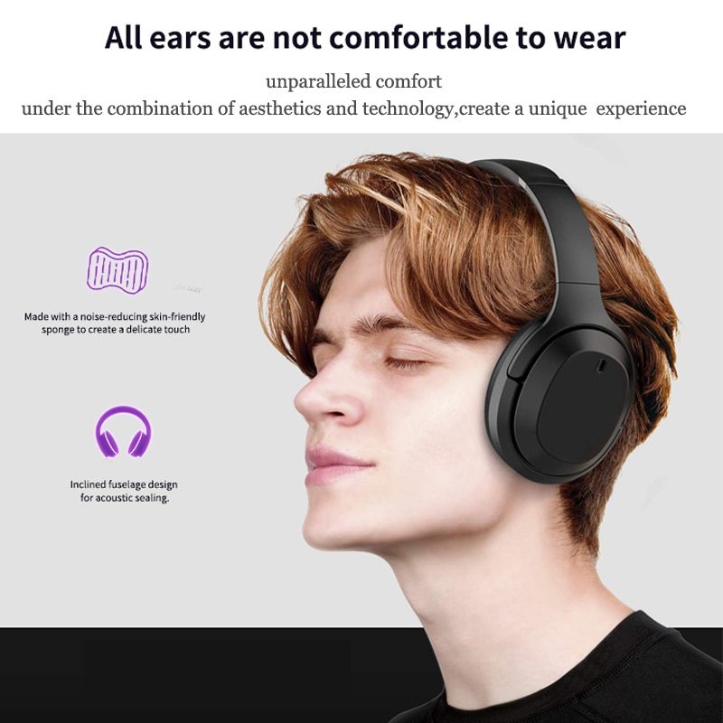 Wireless E98 Bluetooth Gaming Headset - Premium Audio Experience