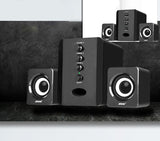 Premium D-202 Computer Speakers - Powerful Subwoofer Sound System for Smart Phones & Music Players