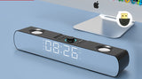 Bluetooth Desktop Speakers - 2.2 Channel Computer Audio System with Mirror Display