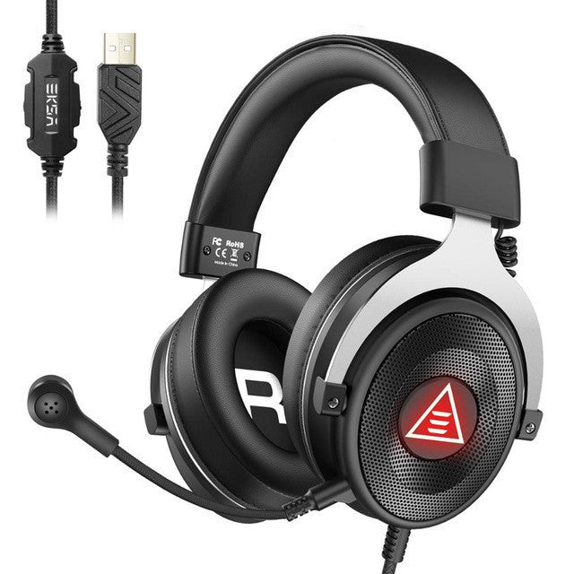 Professional 7.1 Surround Sound Gaming Headset - Wired Computer Headphones for Gaming & Voice Chat