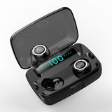 Wireless Bluetooth Sports Headset with Digital Display - TWS 5.0 High Power Earbuds