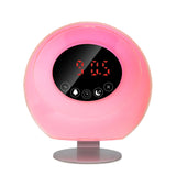 Smart LED Bedside Lamp with Music Wake-Up & 7 Color Lighting