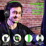 Professional Gaming Headset with Microphone - Oneodio Pro G Over-Ear Wired Headphones