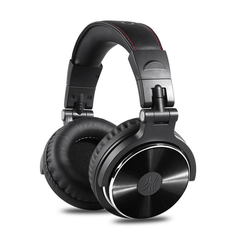 Professional Wired Monitor Headphones with Sound Card - Studio Quality Audio