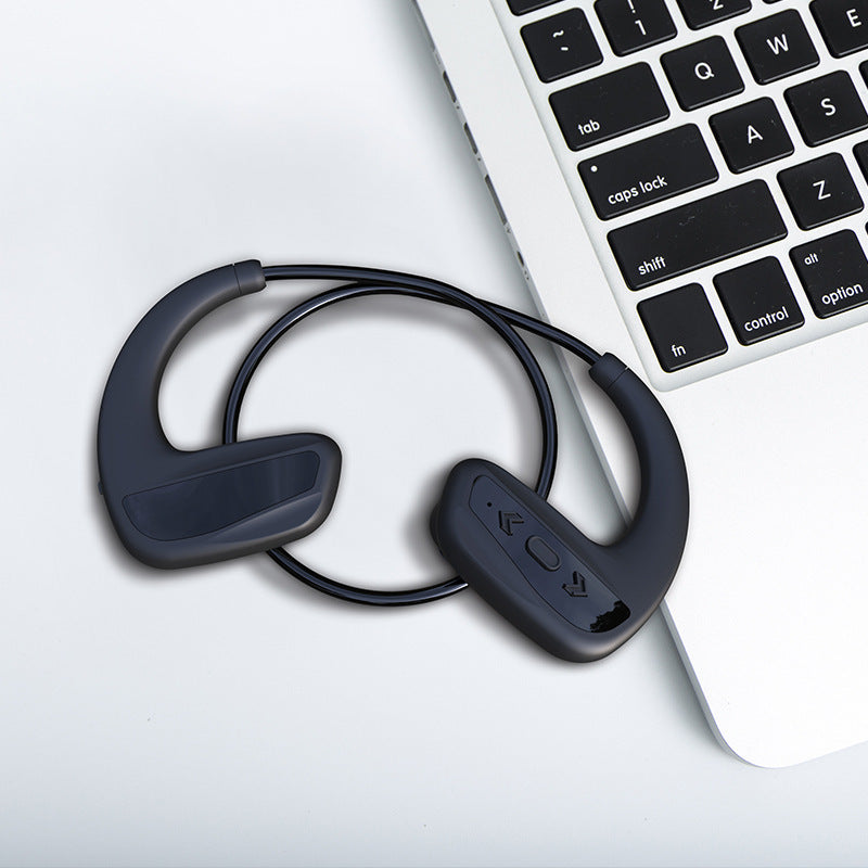 Waterproof Bluetooth Swimming Headset - 8-Level Sports MP3 Player for Swimming & Running