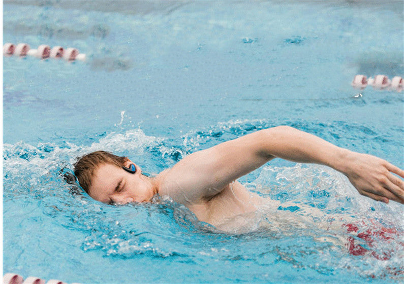Waterproof Bluetooth Swimming Headset - 8-Level Sports MP3 Player for Swimming & Running