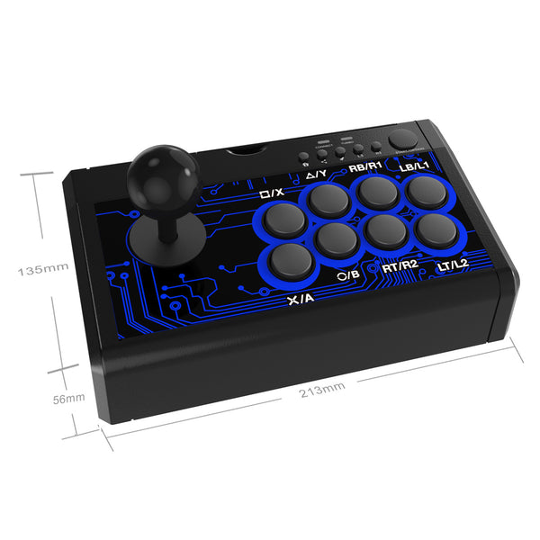 Ultimate Gaming Joystick - USB Wired Fighting Stick for Switch, PS4, PS3, Xbox & PC