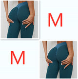 Premium Plaid Fitness Leggings - High-Waist Seamless Yoga Pants for Women