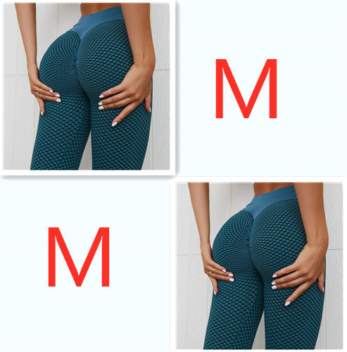 Premium Plaid Fitness Leggings - High-Waist Seamless Yoga Pants for Women