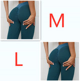 Premium Plaid Fitness Leggings - High-Waist Seamless Yoga Pants for Women