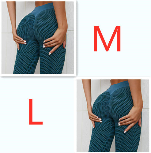 Premium Plaid Fitness Leggings - High-Waist Seamless Yoga Pants for Women