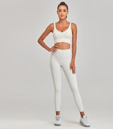 Premium Diamond Polished Yoga Set - High-Performance Activewear for Women