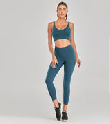 Premium Diamond Polished Yoga Set - High-Performance Activewear for Women