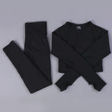 Premium Seamless Yoga Set - High-Performance Sportswear for Active Women