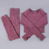 Premium Seamless Yoga Set - High-Performance Sportswear for Active Women