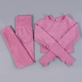 Premium Seamless Yoga Set - High-Performance Sportswear for Active Women