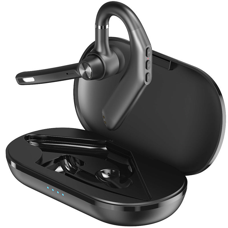 Professional Wireless Bluetooth Headset - Hands-Free Business Earpiece for Driving & Calls