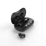 Wireless Bluetooth Headset with Triple Display - Premium Binaural Audio Experience