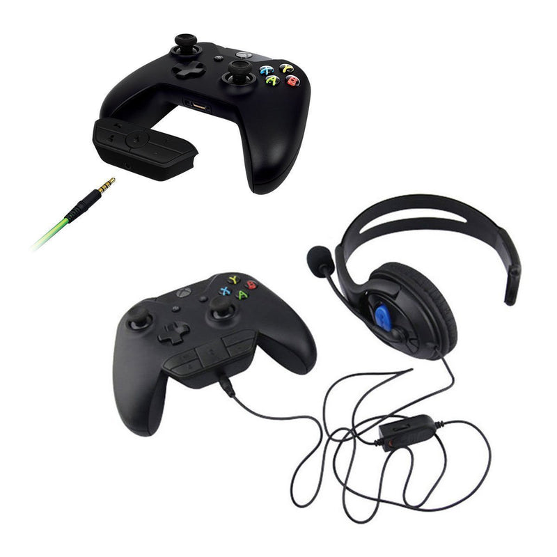 Xbox One Gaming Headphone Adapter - 3.5mm Stereo Converter for Elite Gaming