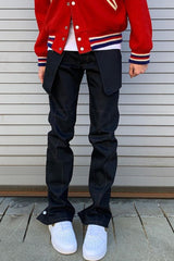 Lightweight Summer Cargo Overalls - Men's Casual Straight-Leg Pants