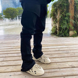 Lightweight Summer Cargo Overalls - Men's Casual Straight-Leg Pants