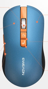 Wireless Voice Control Mouse - AI Smart Rechargeable Gaming Mouse for Laptop & Tablet