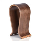 Wooden Bluetooth Headphone Stand - Premium Desktop Headset Holder