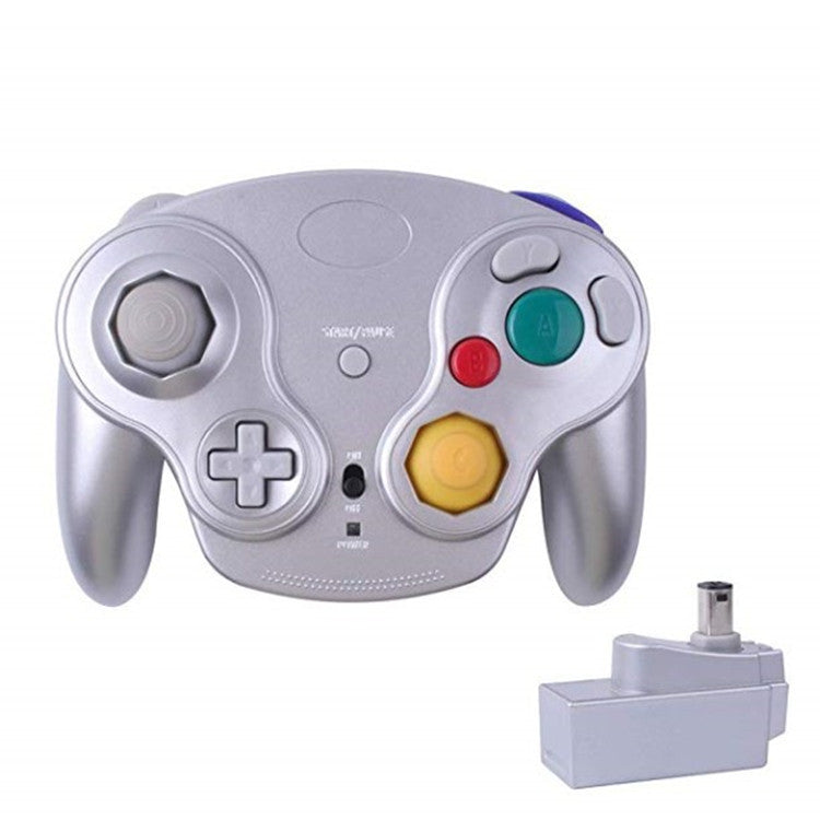 Premium 2.4G Wireless NGC GameCube Controller - Compatible with Wii Console