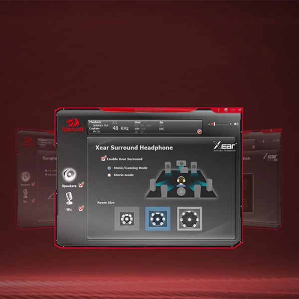 REDRAGON H710 Gaming Headset with 7.1 Surround Sound - Professional RGB Gaming Audio