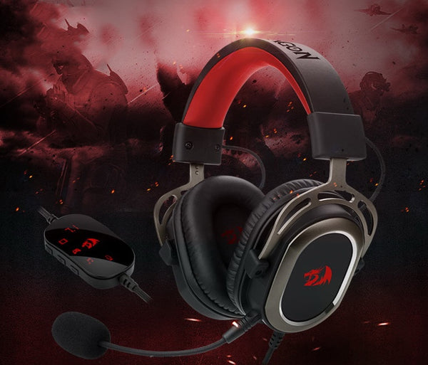 REDRAGON H710 Gaming Headset with 7.1 Surround Sound - Professional RGB Gaming Audio