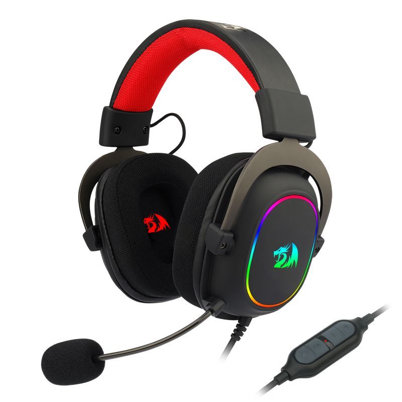 REDRAGON H710 Gaming Headset with 7.1 Surround Sound - Professional RGB Gaming Audio