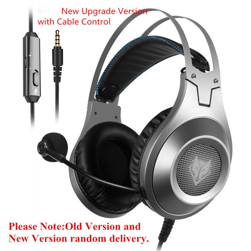 Professional USB Gaming Headset with Microphone - PC Desktop Computer Headphones