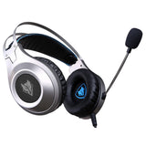 Professional USB Gaming Headset with Microphone - PC Desktop Computer Headphones