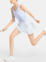 Women's Moisture-Wicking Sleeveless Yoga Top - Breathable Athletic Vest