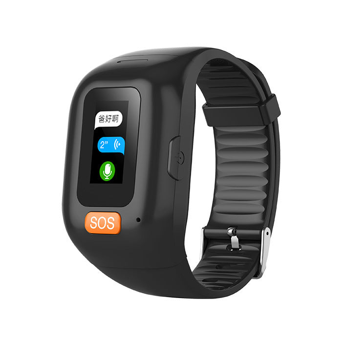 Smart GPS Tracker Bracelet for Elderly - Emergency Call & Location Monitoring Device