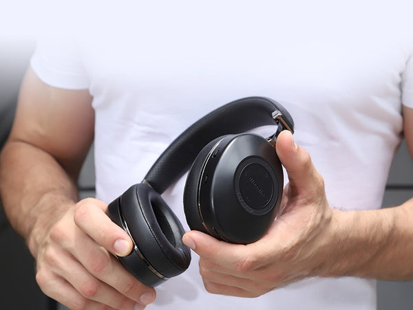 Premium Wireless Bluetooth Headphones with Active Noise Cancellation - Crystal Clear Sound