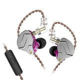 Professional Sports Wired In-Ear Headphones with Microphone - Heavy Bass HiFi Audio