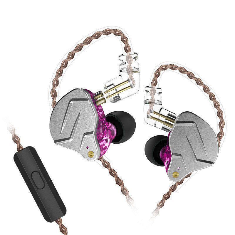 Professional Sports Wired In-Ear Headphones with Microphone - Heavy Bass HiFi Audio