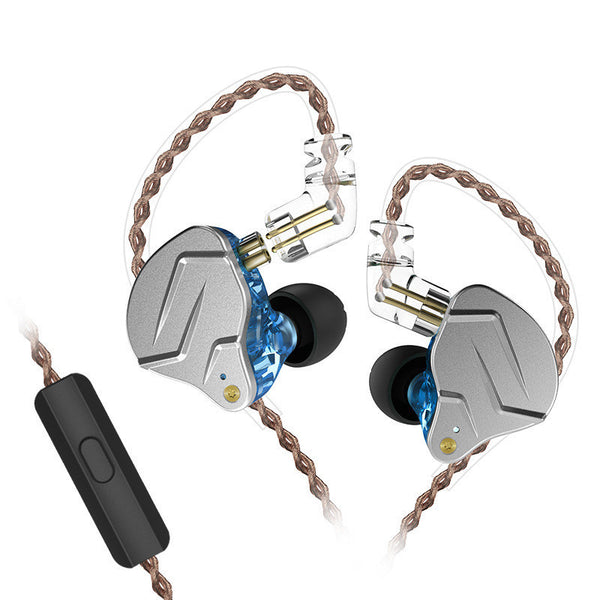 Professional Sports Wired In-Ear Headphones with Microphone - Heavy Bass HiFi Audio