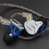 Professional Sports Wired In-Ear Headphones with Microphone - Heavy Bass HiFi Audio
