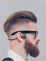Wireless Bluetooth Sports Headphones - Head-Mounted Running Earphones with Voice Control