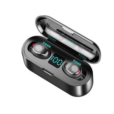 Advanced Bluetooth 5.0 Wireless Earbuds with Digital Power Display