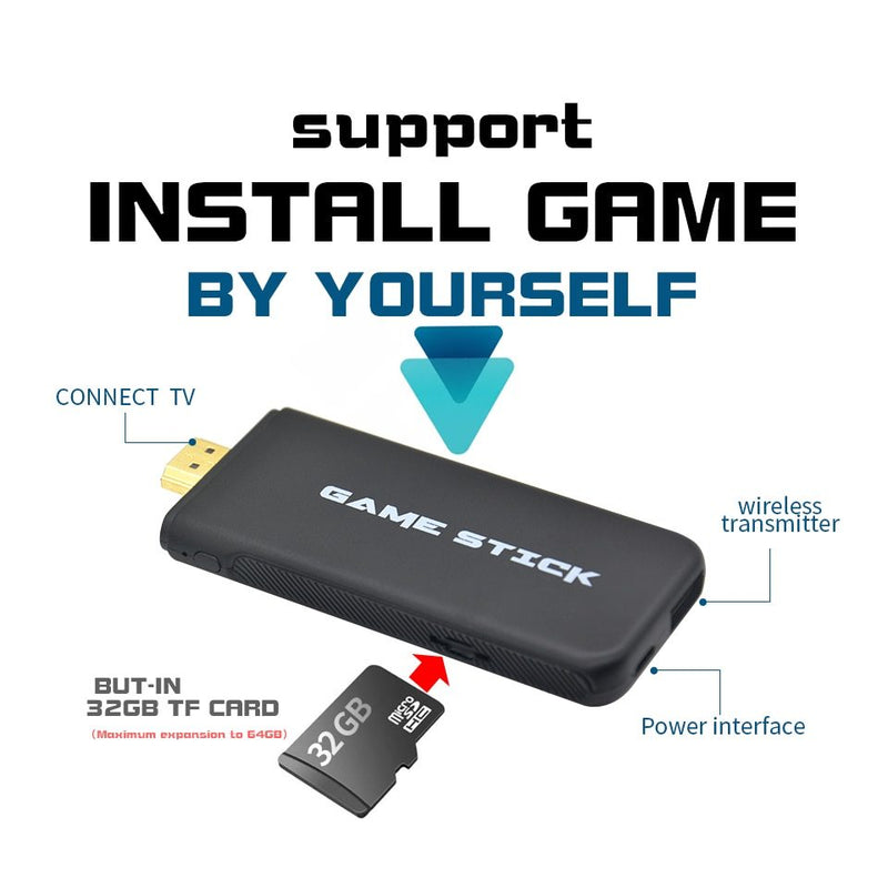 Ultimate Retro Gaming Console - 3000+ Classic Games with Wireless Controllers