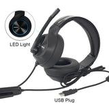NUBWO N11 Professional Gaming Headset - USB Wired with Microphone
