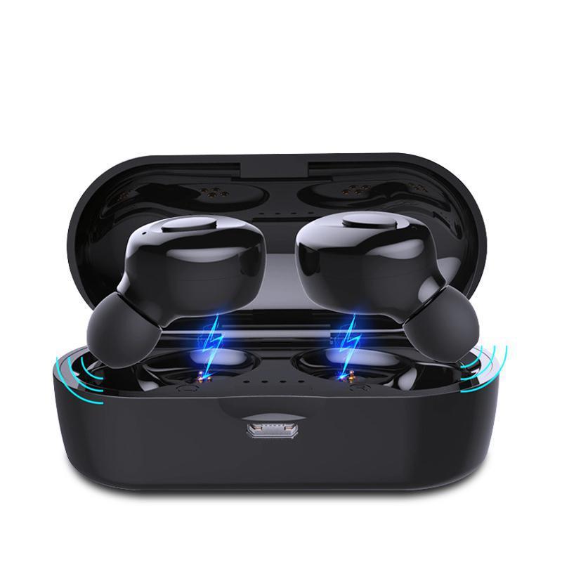 Bluetooth 5.0 Wireless Sports Earbuds - Waterproof Stereo Headphones with 20m Range