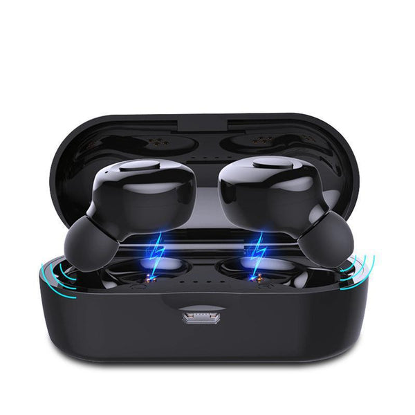 Bluetooth 5.0 Wireless Sports Earbuds - Waterproof Stereo Headphones with 20m Range